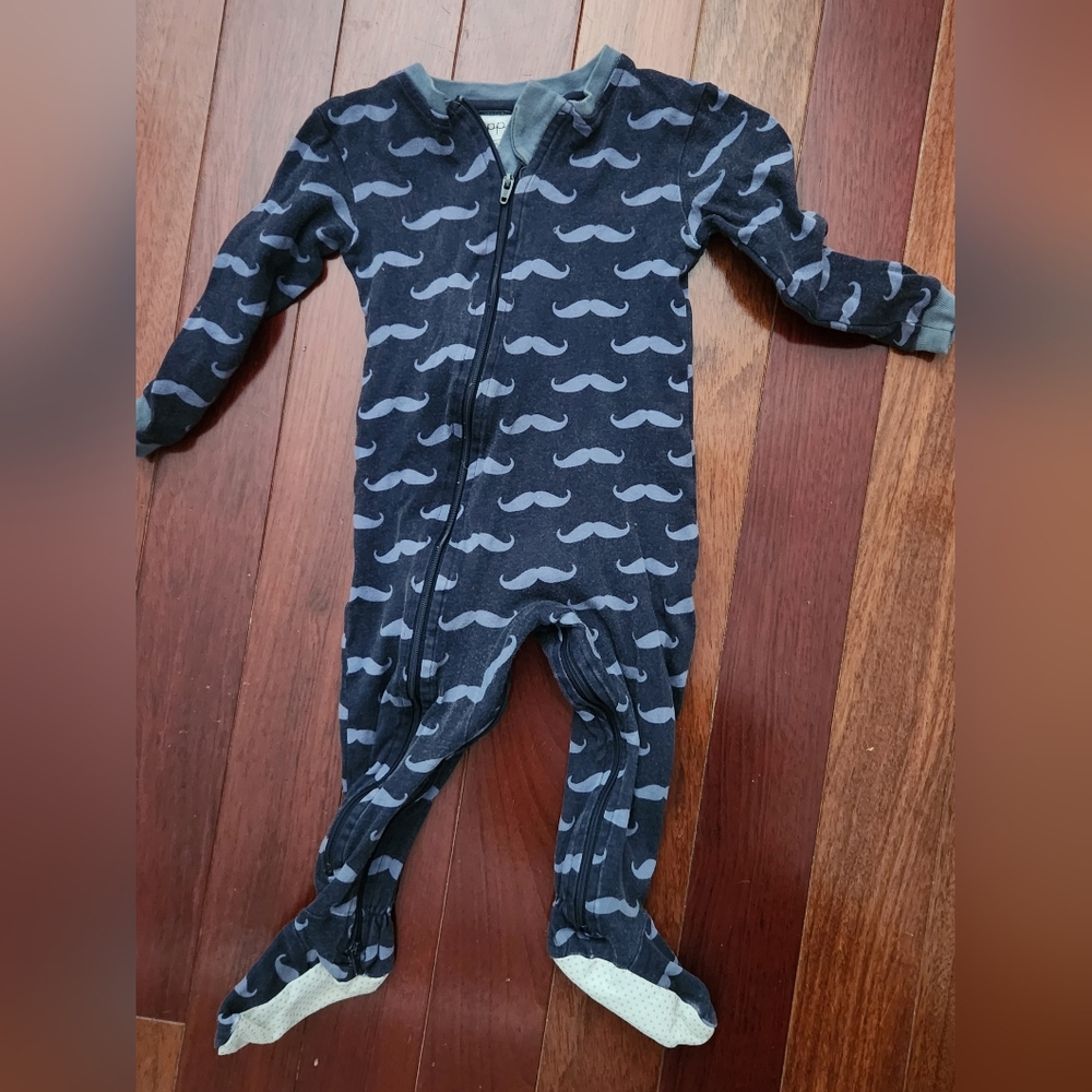 Moustache Print 12-18M Zippy Jamz